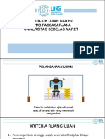 Protokol Ujian Mandiri Pascasarjana UNS Periode I Tahun 2022