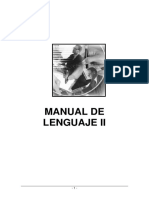 Manual Del Lenguaje II