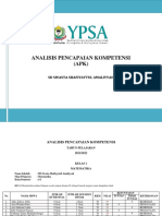 Butir 14.1 Analisis Pencapaian Kompetensi