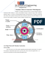 DC Machine Construction & Diagrams Explained
