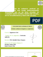 Determinación de Esfuerzo Vertical (Σz) en Un Area Circular