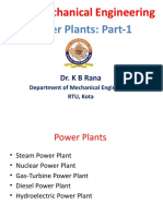 Mechanical Engineering: Steam Power Plant Basics