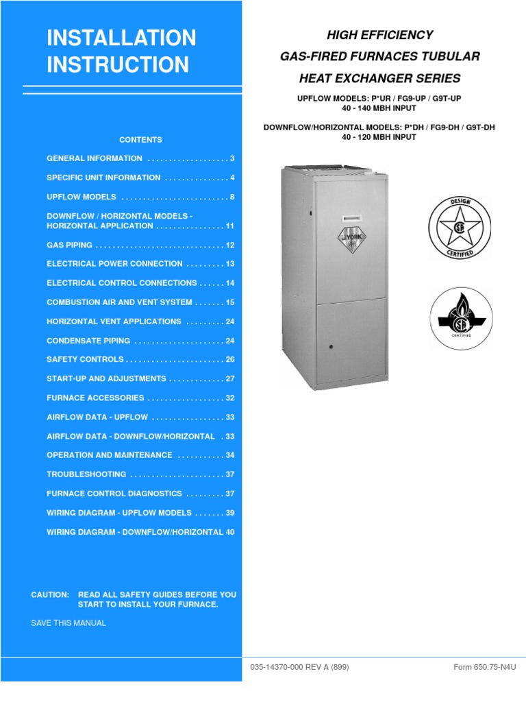 Furnace Codes | Duct (Flow) | Furnace