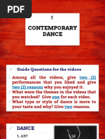 Contemporary Dance