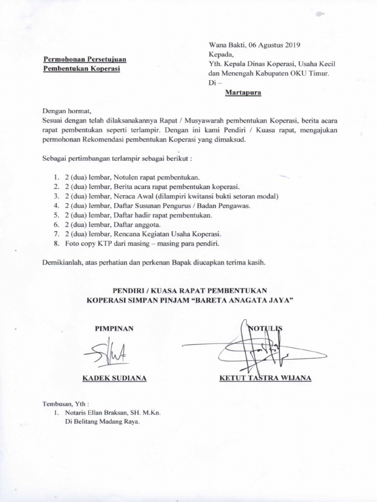 Surat Permohonan Persetujuan Pdf