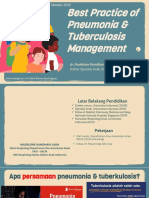 Best Practice of Pneumonia & Tuberculosis Management