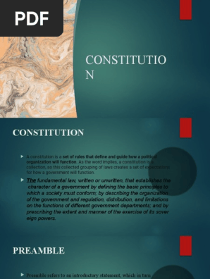 CONSTITUTION