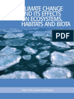 Climate Change and Its Effects On Ecosystems, Habitats and Biota
