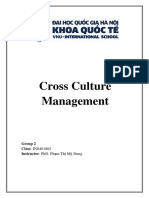 Cross Culture Managment - Group 2