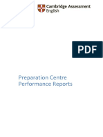 Performance Reports User Guide