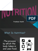 Freshman Nutrition Guide