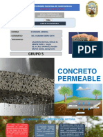 Concreto Permeable