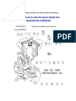 TEMA 36 JESUCRISTO FICHA DE TRABAJO - 01