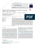 Parative Study of Realistic Ship Motion Simulation For Optimal Ship Routing of A Bulk Carrier in Rough Seas