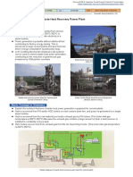 Waste Heat Recovery Power Plant: Features