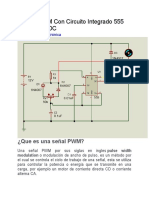 Control PWM de motor DC con CI 555