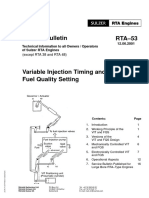 Variable Injection Timing and Fuel Quality Setting