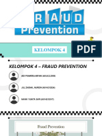 Audit Forensik - Kelompok 4 - Fraud Prevention