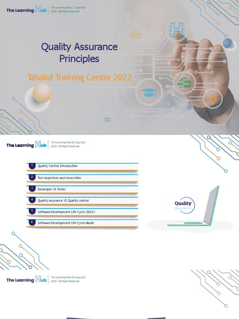 QA Principles | PDF | Software Testing | Software Development Process