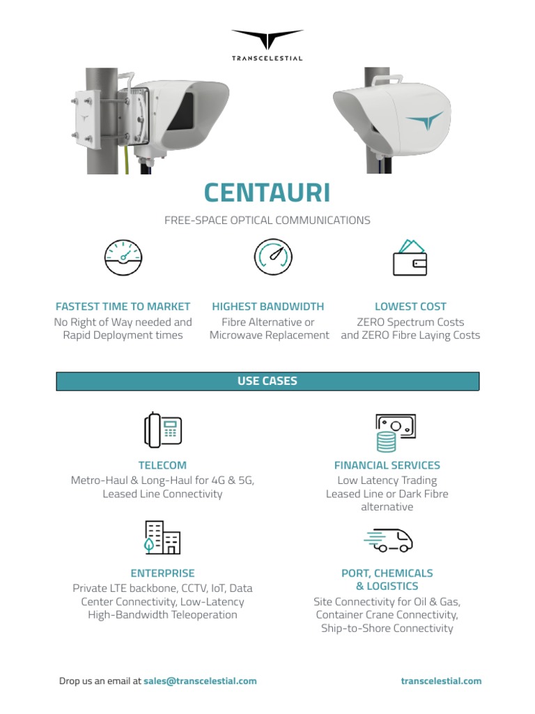 Centauri 10G Communication Solutions | PDF