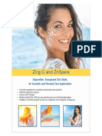 Brochure ZnO Cosmetic