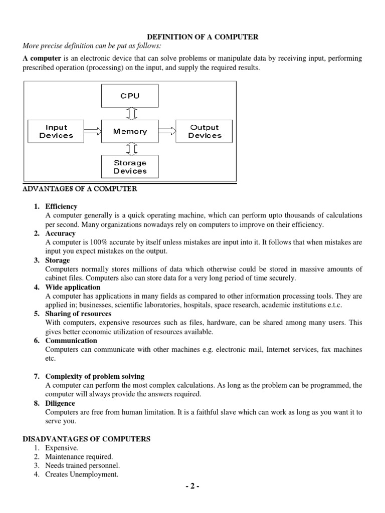 Introduction To Ict PDF Computer Data Storage Floppy Disk