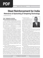Download THERMO-MECHANICAL TREATMENT REBAR by Munna Bhai SN60913485 doc pdf