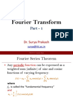 Lecture 4 Fourier Transform Part-1