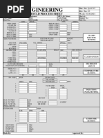 Process Parameter Sheet | PDF | Machines | Industrial Processes