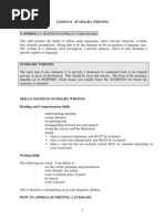 Download Lesson 8 Summary Writing by Guttyon SN6091369 doc pdf