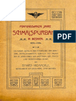 Richard Haemmerle - Funfundzwanzig Jahre Schmalspurbahn in Bosnien 1879-1904
