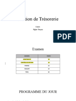 Gestion de Tréso - Cours n1