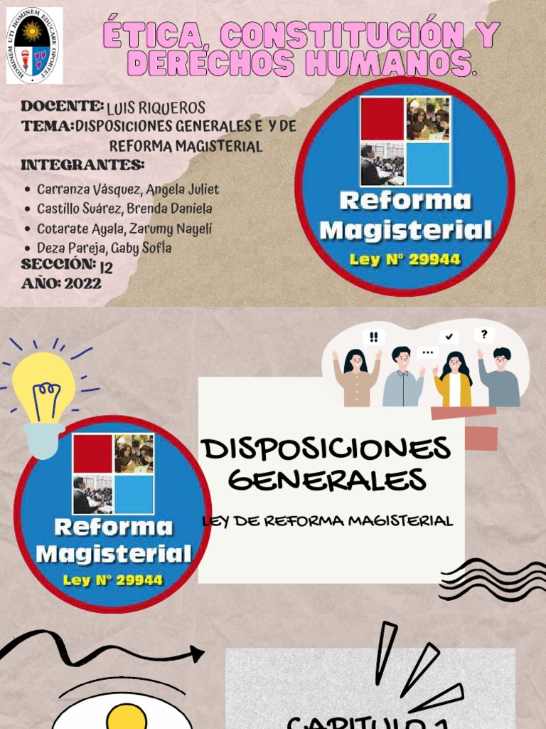 Ley de Reforma Magisterial PDF