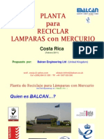 Balcan CR 00203-B Planta BALCAN Reciclaje Lamparas Para Costa Rica 2011 01-A