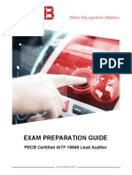 Pecb Iatf 16949 Lead Auditor Exam Preparation Guide