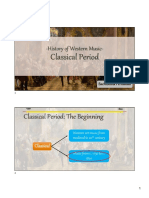 History of Music - Classical