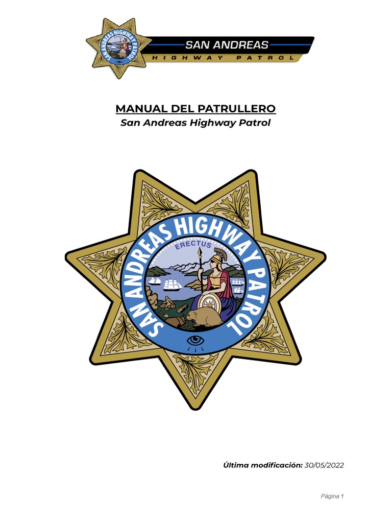 SAHP - Manual Del Patrullero | PDF | Coche de policía
