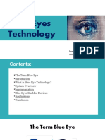 Blue Eyes Technology by Tanishka Gughane