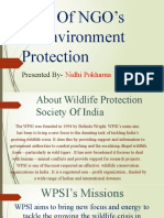 Role of NGO's in Environment Protection 12