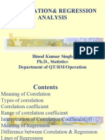 Correlation & Regression Analysis in Statistics