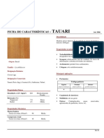 Ficha de Caracteristicas Tauari