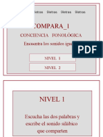 Conciencia Fonologica- Encuentra El Sonido