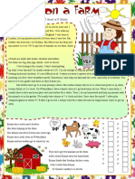 Living On A Farm Reading Fun Activities Games Reading Comprehension Exercis - 42269