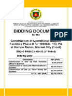 PABAC3 008-22 (3rd Rebid) Operational Support Facilities 103IBde