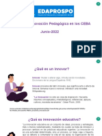 Proyecto de Innovación Pedagógica-2022