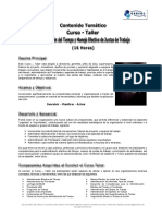 GenSol Temario Administracion Del Tiempo y Manejo de Juntas 16 Horas