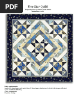 Free Shadow Box Quilt Pattern | PDF