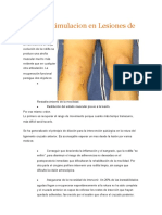 Electroestimulacion en Lesiones de Rodilla