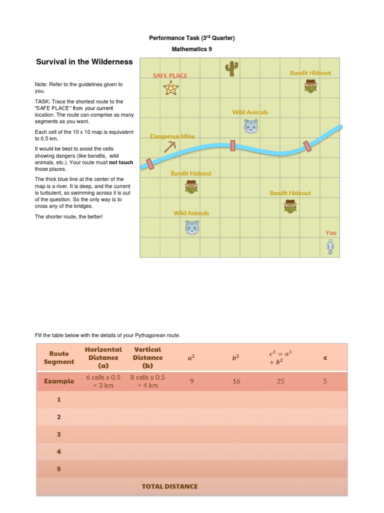 Performance task q3 math answer sheet pdf
