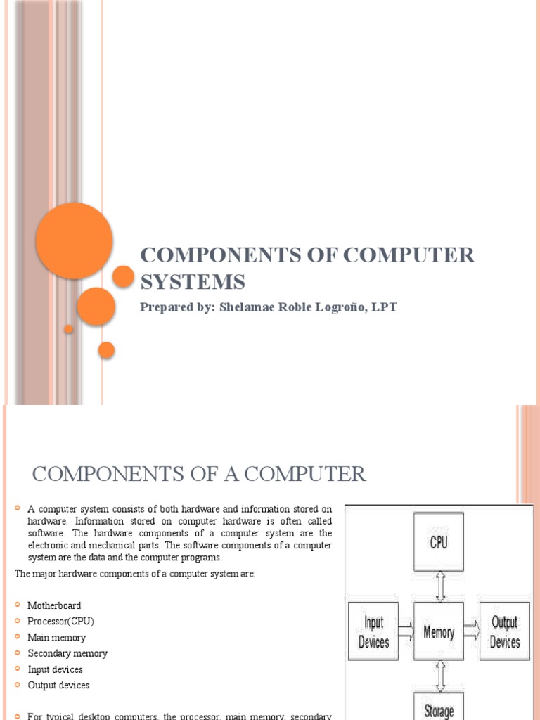 Components of Computer Systems | PDF